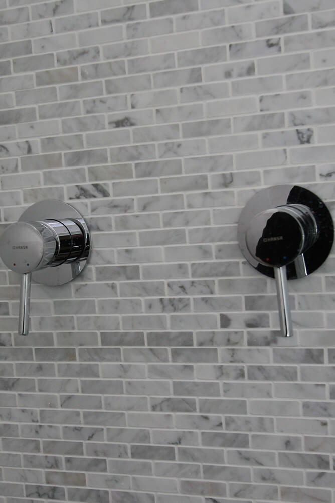Ensuite bathroom renovation with quality European tapware